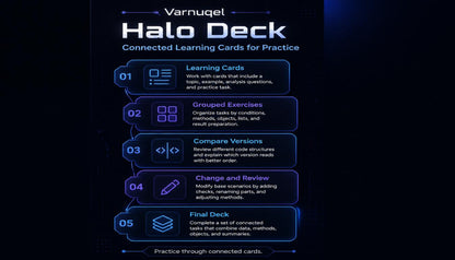 Varnugel Halo Deck product description on a dark background