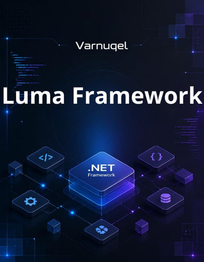 Varnugel Luma Framework with NET Framework on a dark background